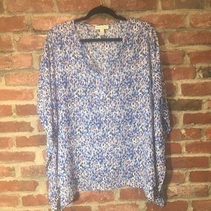 Dana Baucman watercolor blouse